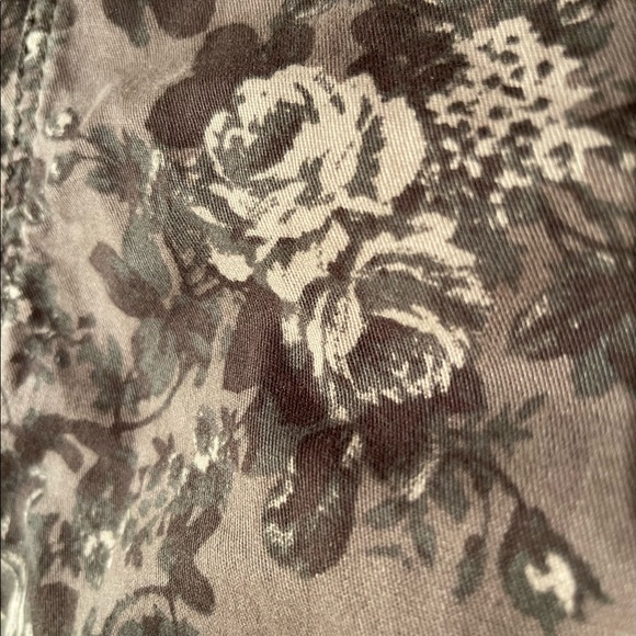 Bandolino denim jacket w/lovely tones of brown cream & grey Size L New, unworn! - Picture 4 of 15